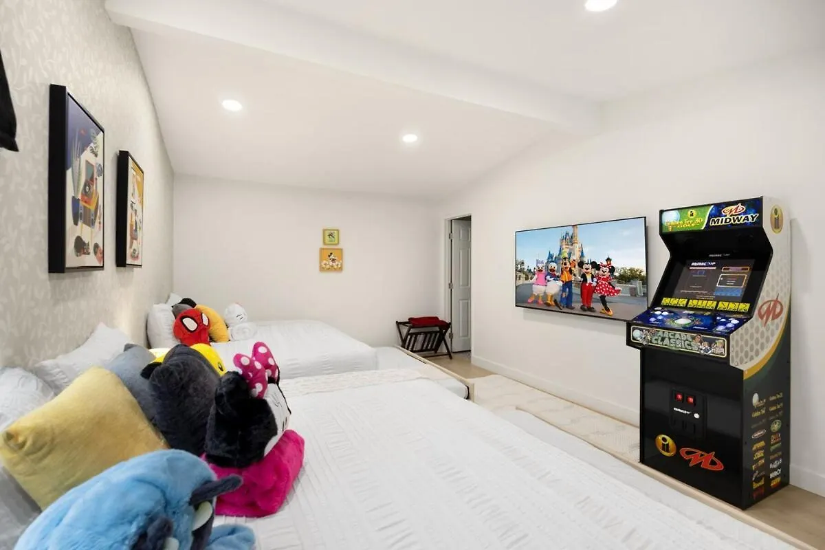 אנהיים Stylish 5 Bedroom Villa With Pool Near Disney - Luxury Family Retreat